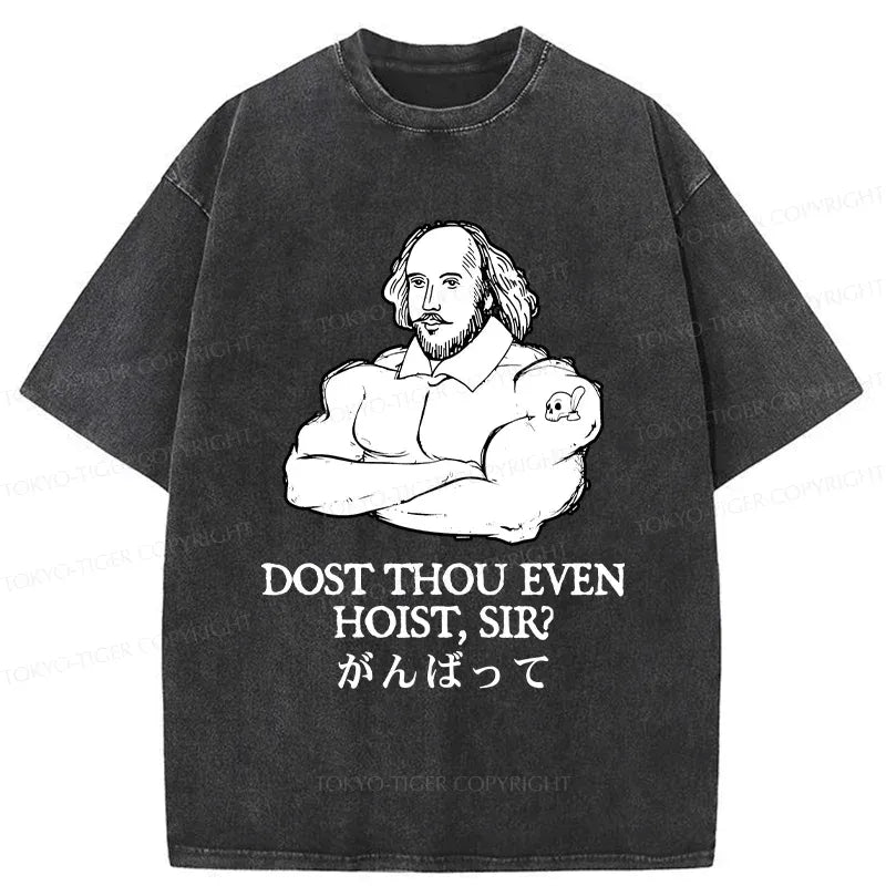 Kyoto Lion Japanese Washed T-Shirt for Everyday Wear