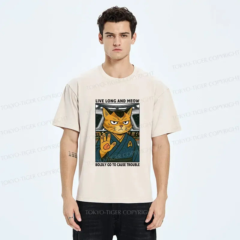 Kyoto-Lion Cat T-Shirt Free Shipping