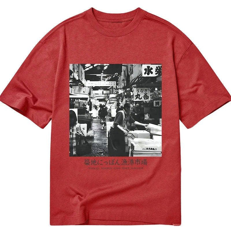 Kyoto lion fish market tee