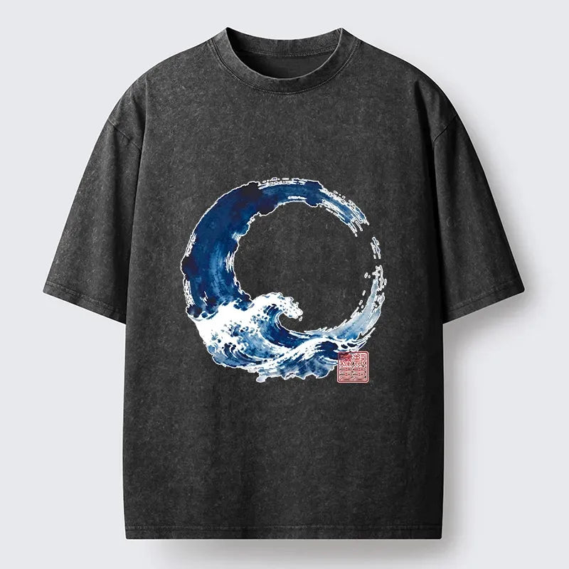 Kyoto-Lion Art T-Shirt On Sale