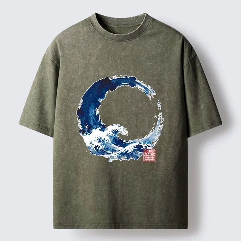 Washed Unisex T-Shirt for Daily Wear