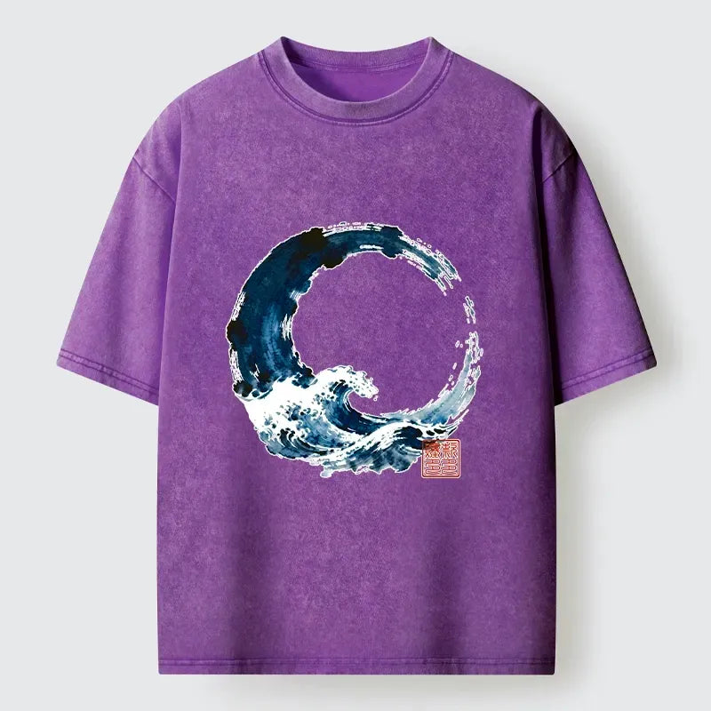 Kyoto-Lion Art T-Shirt On Sale