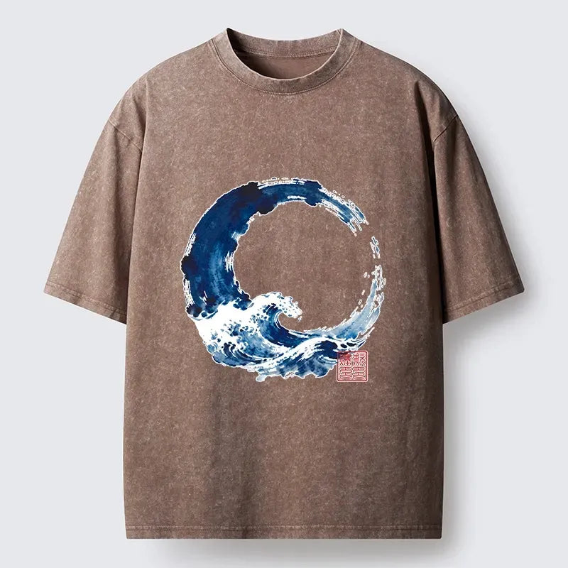 Washed Unisex T-Shirt for Daily Wear