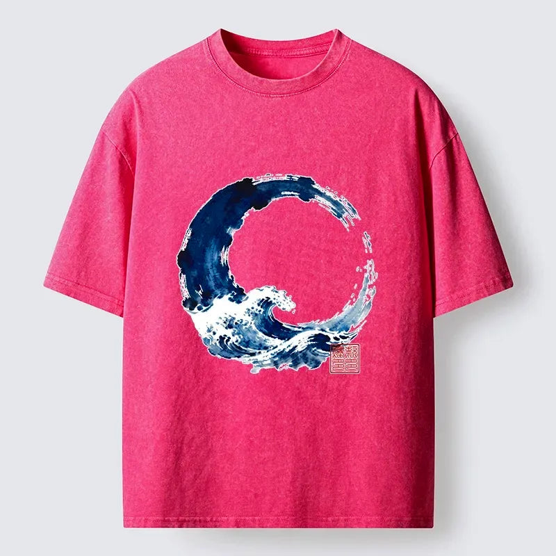 Washed Unisex T-Shirt for Daily Wear