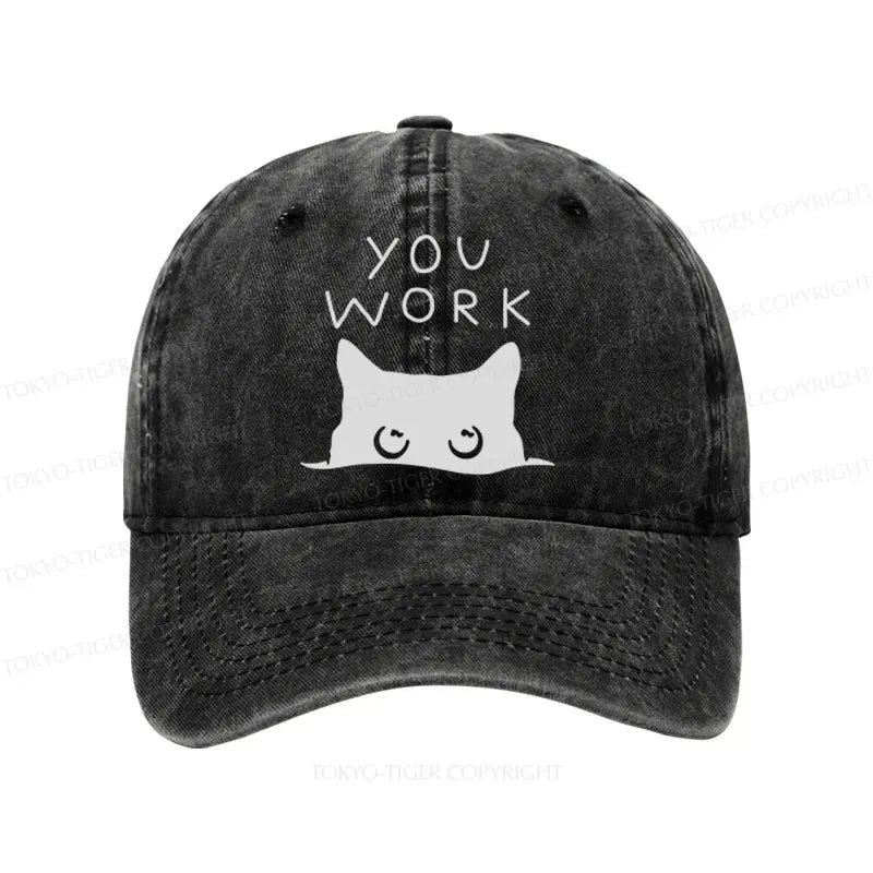japanese washed cap vintage style