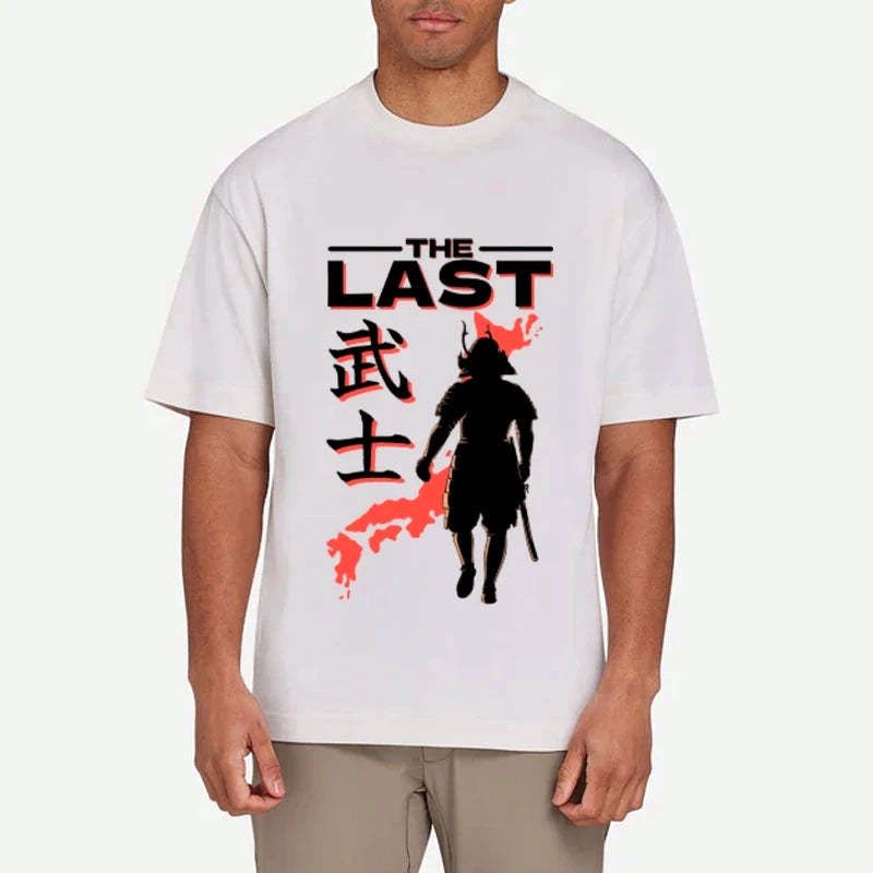 japanese last samurai t-shirt for men