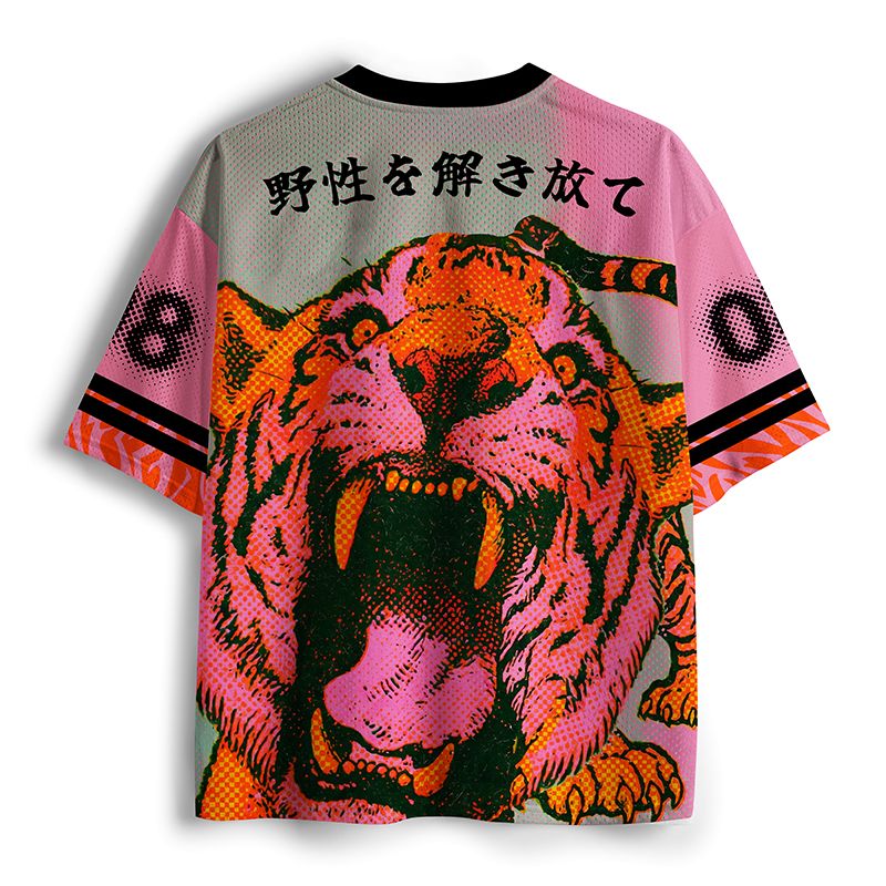 Tiger Mesh Jersey for Sports