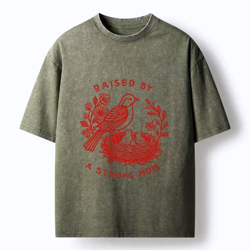 Kyoto Lion bird design streetwear t-shirt
