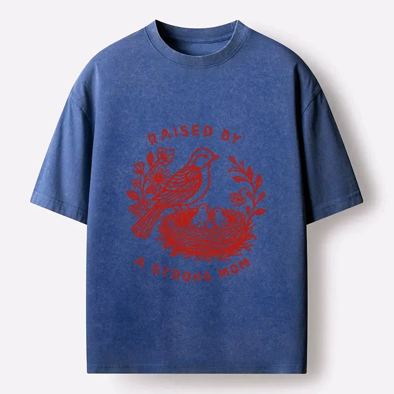 washed cotton unisex tee for daily wear
