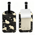 Mysterious Cat Luggage Tag for Travel