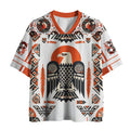 Japanese Totem Mesh Jersey for Daily Wear