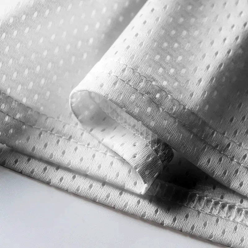 breathable mesh jersey for fitness
