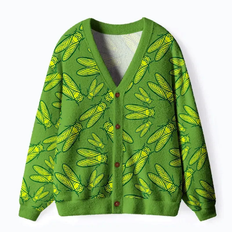 Kyoto-Lion Cicada Sweater for Casual