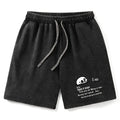 Kyoto-Lion Skeleton Ridicule Washed Shorts