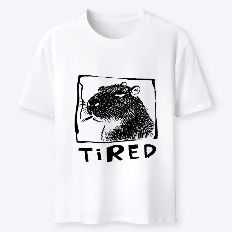 Capybara Art Tee for Daily Wear