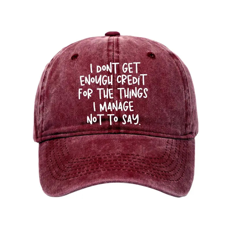 Vintage lion cap saying no is a superpower