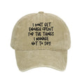 Japanese washed cap for daily wear