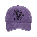 Unisex adjustable cap for vacation travel