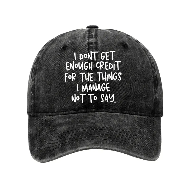 Japanese washed cap for daily wear