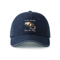 Unisex Adjustable Denim Cap for Summer