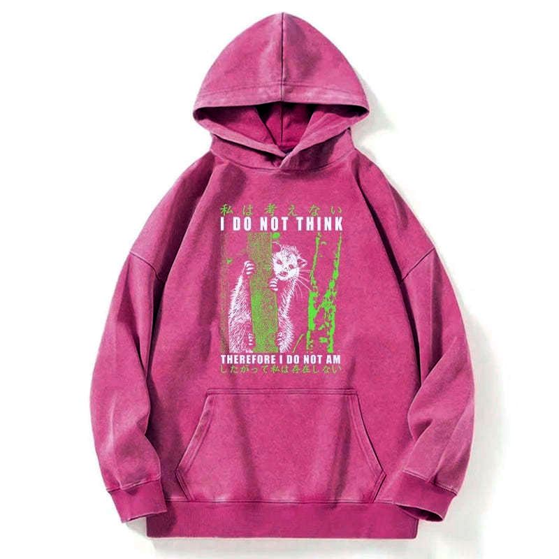 Japanese Washed Hoodie for Daily Wear