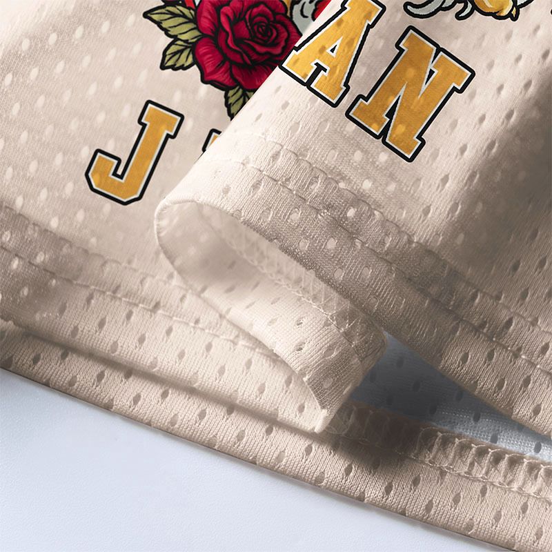 Japanese Tiger Mesh Jersey for Streetwear