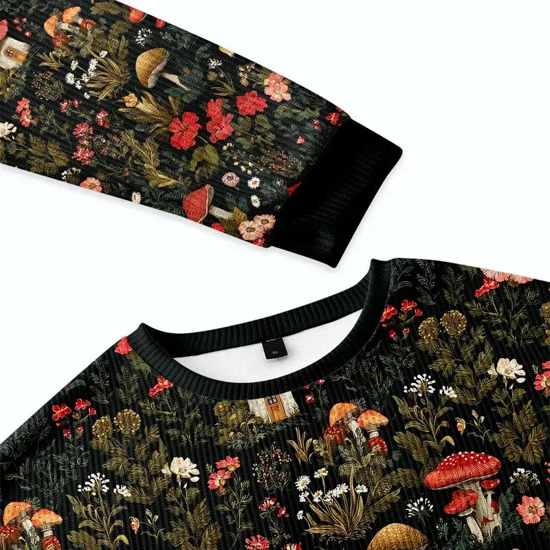 japanese ugly christmas sweatshirt for men
