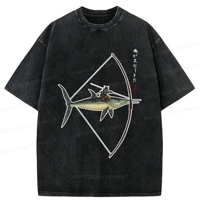 [Points Only] Kyoto-Lion I Am Speed Washed T-Shirt