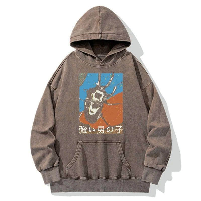 unisex Japanese culture hoodie daily wear