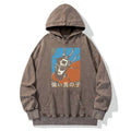 unisex Japanese culture hoodie daily wear