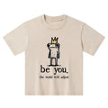 Kyoto-Lion Crown Frog Stays True To Self Kids Washed T-Shirt