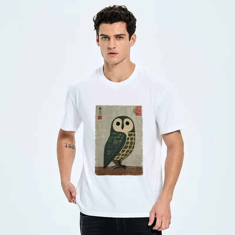 Kyoto-Lion Owl Tee for Anime Convention