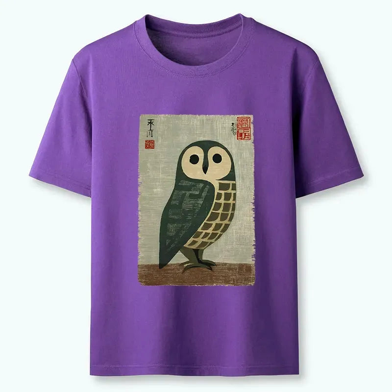 Traditional Japanese Owl Classic Tee on Sale