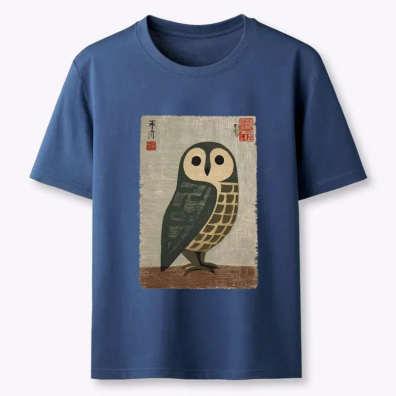Traditional Japanese Owl Classic Tee on Sale