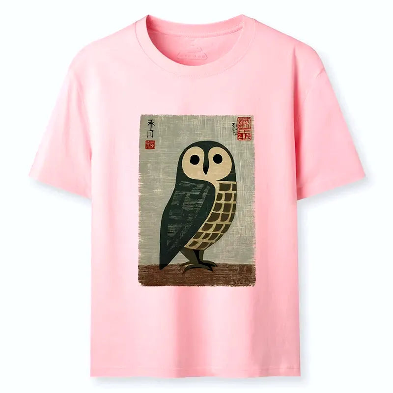 Kyoto-Lion Owl Tee for Anime Convention