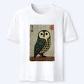 Kyoto-Lion Traditional Owl In Japanese Art Classic T-Shirt