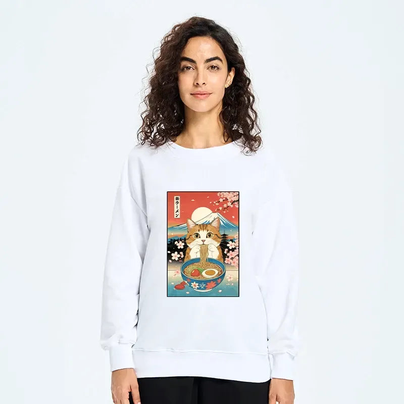 kyoto lion cat sweatshirt for men