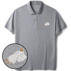 Kyoto-Lion Sleeping Goose Polo Shirt Gift Idea