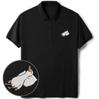 Unisex Cotton Polo Shirt Casual Daily Wear