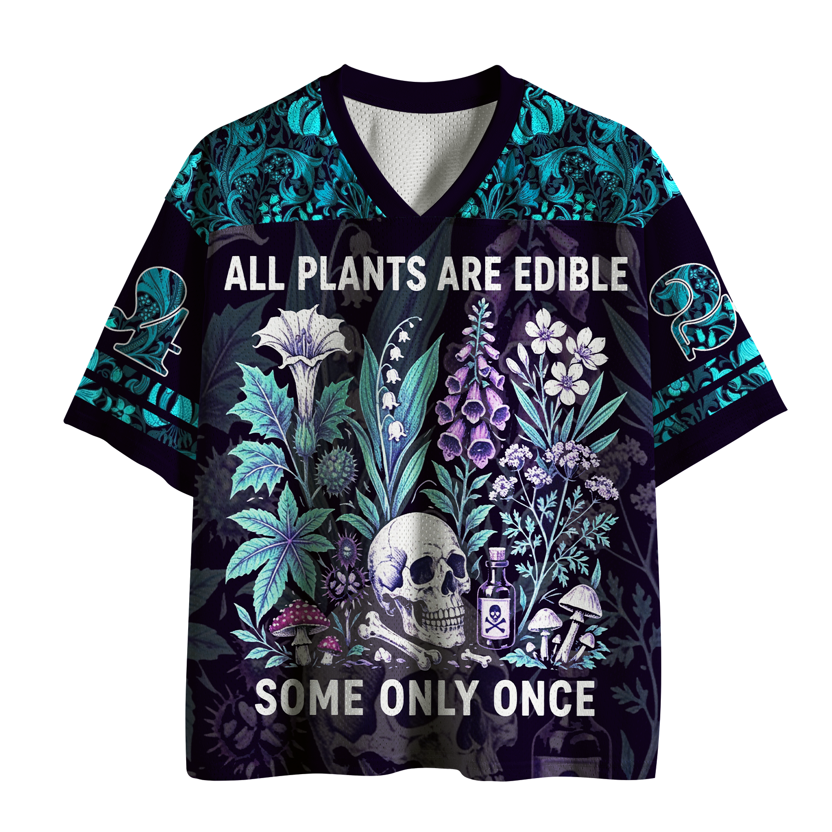 Kyoto-Lion Deadly Flora Mesh Jersey
