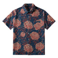 Vintage Japanese Floral Shirt for Summer