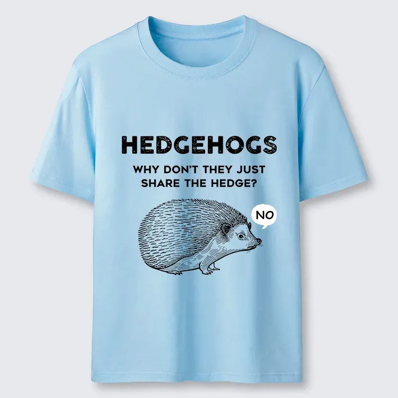 Kyoto-Lion Funny Hedgehog Classic T-Shirt