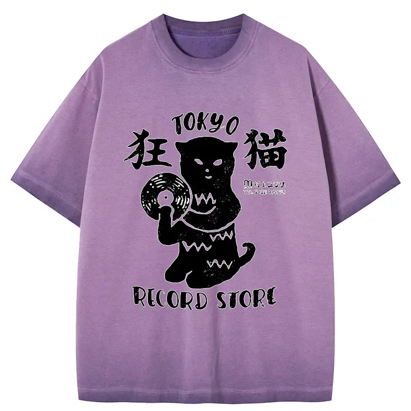 comfortable cat graphic tshirt for men