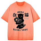 comfortable cat graphic tshirt for men