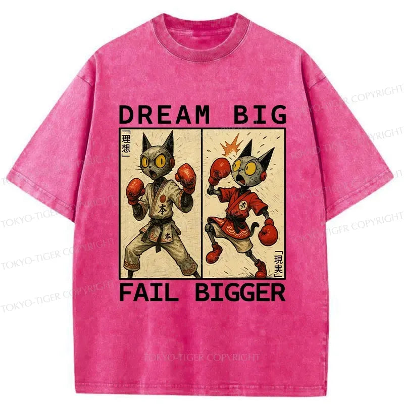 Japanese Vintage Washed T-Shirt for Streetwear