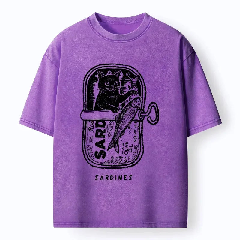 washed unisex tee for daily wear