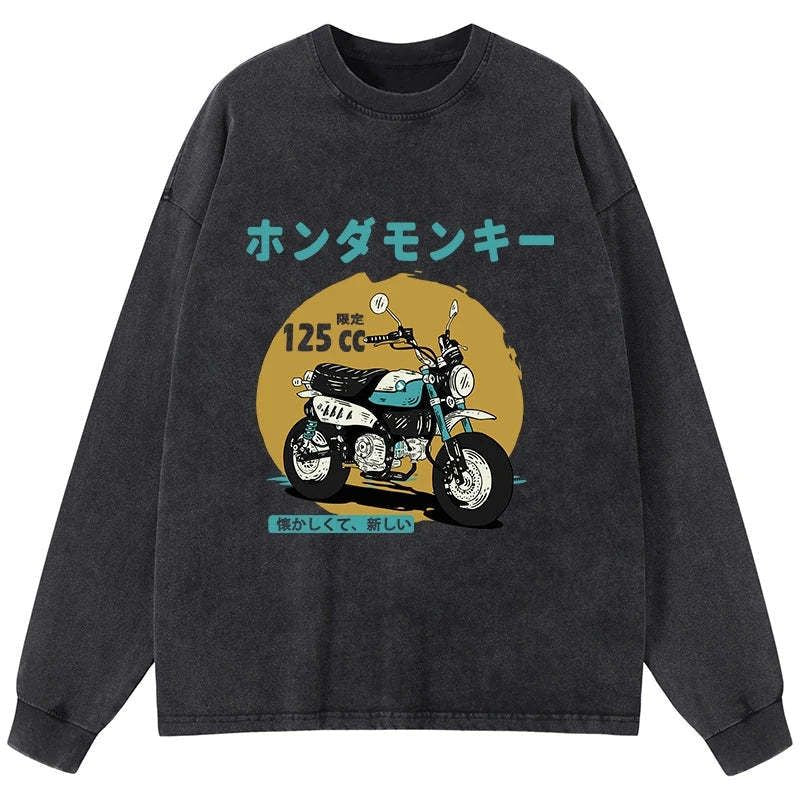 Japanese Washed Motorcycle T-Shirt