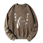 japanese vintage sweatshirt for daily wear