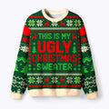 Kyoto-Lion My Xmas Fuzzy Christmas Ugly Sweatshirt