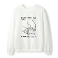 Japanese Kyoto lion waffle sweatshirt gift idea